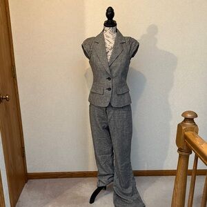 The Limited Spring/Summer Charcoal Gray Pantsuit